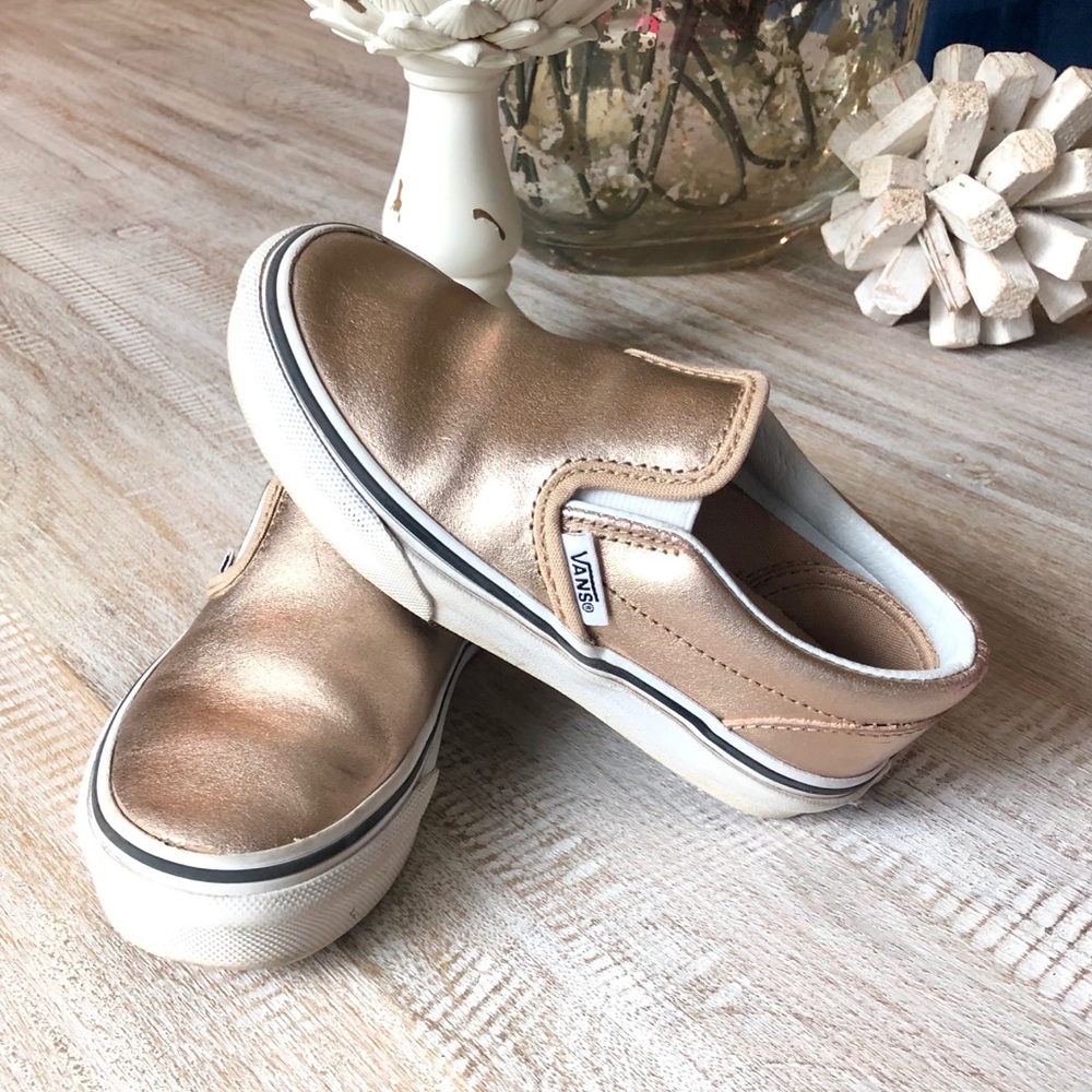 Vans GUC Girls rose gold shoes